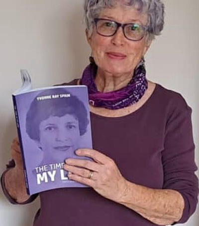 Yvonne with Book